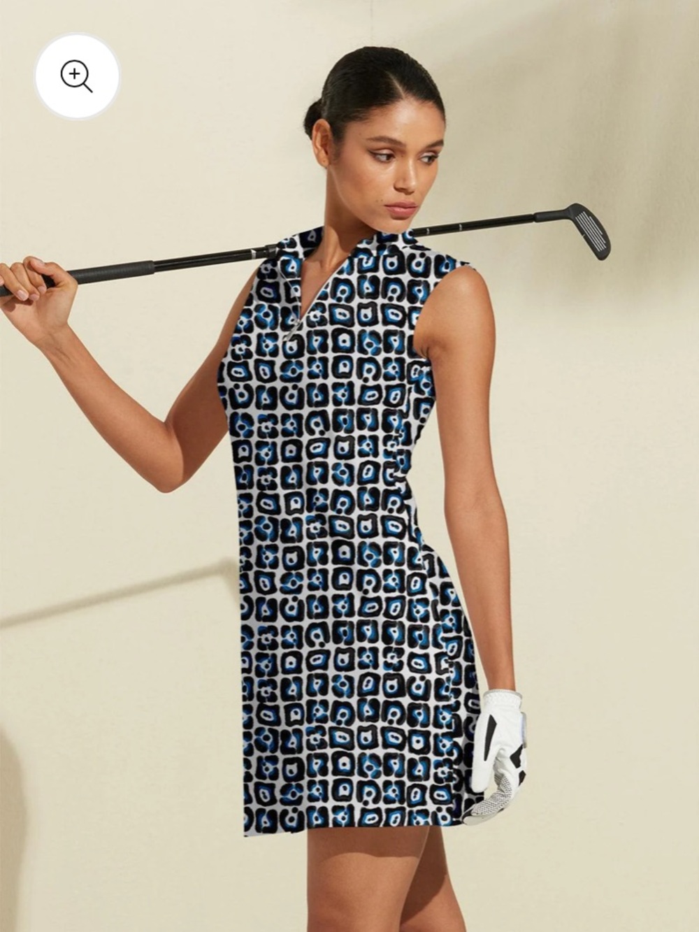 ACEGOLFS Sleeveless Golf Tennis Pickleball Dress UPF50+ Activewear